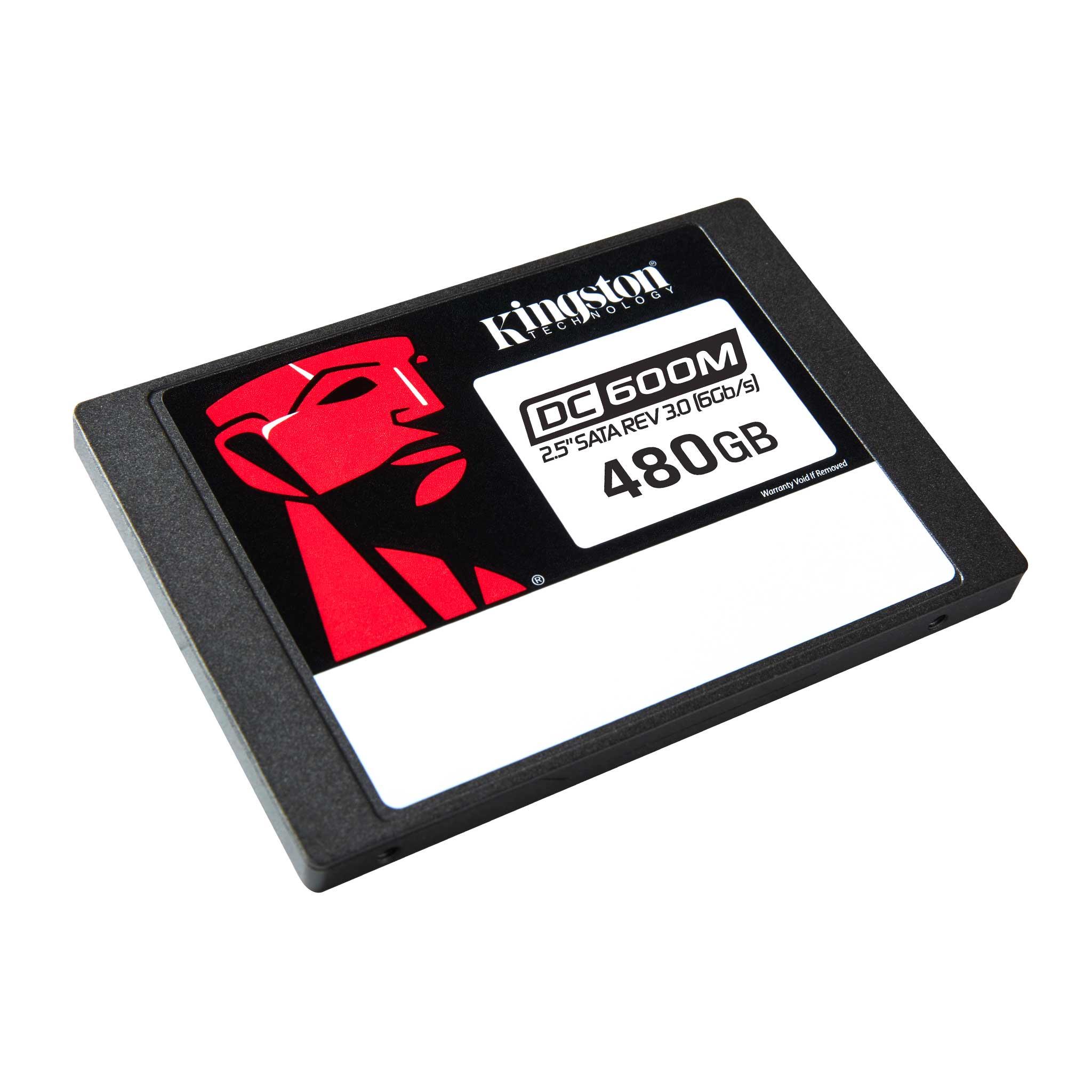 KINGSTON 2,5 480GB DC600M SEDC600M/480G 560MB/s 530MB/s SATA 3 (6Gb/s) Enterprise SSD