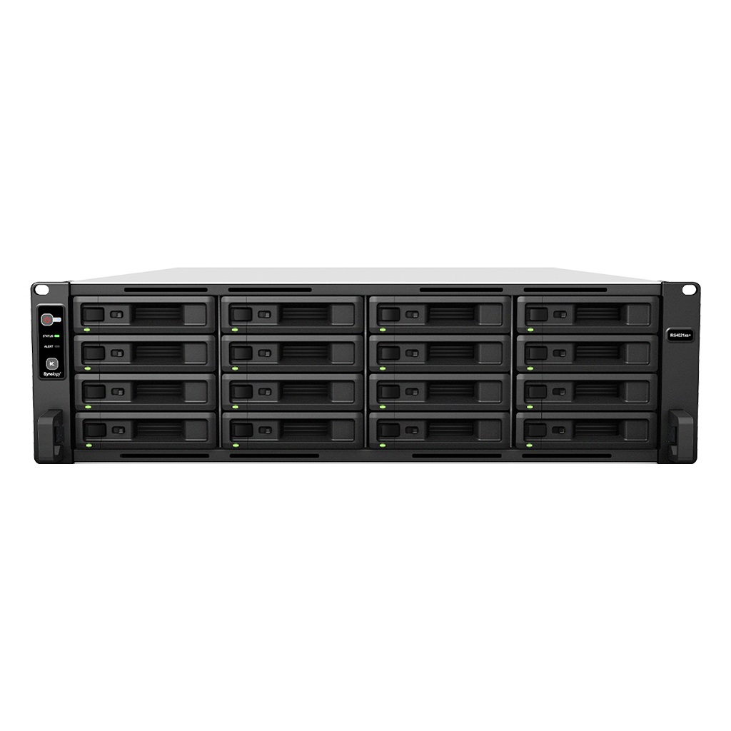 SYNOLOGY RS4021XS PLUS XEON D-1541 8-CORE - 16GB DDR4 ECC UDIMM-16-diskli Nas Server (Disk Yok)